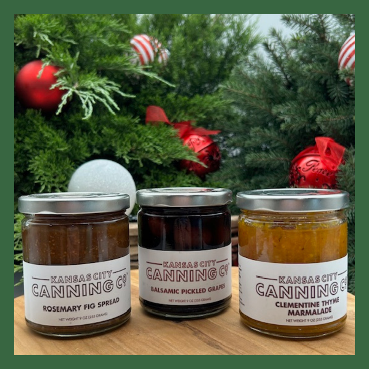 KC CANNERY Preserves trio gift box from Colonial Gardens